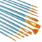 12Pcs Professional Artist Nylon Paint Brushes Set for Oil Watercolor Art Model